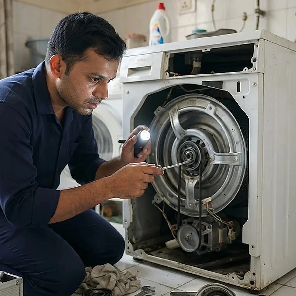 The 24x7 Washing Machine Service technician team