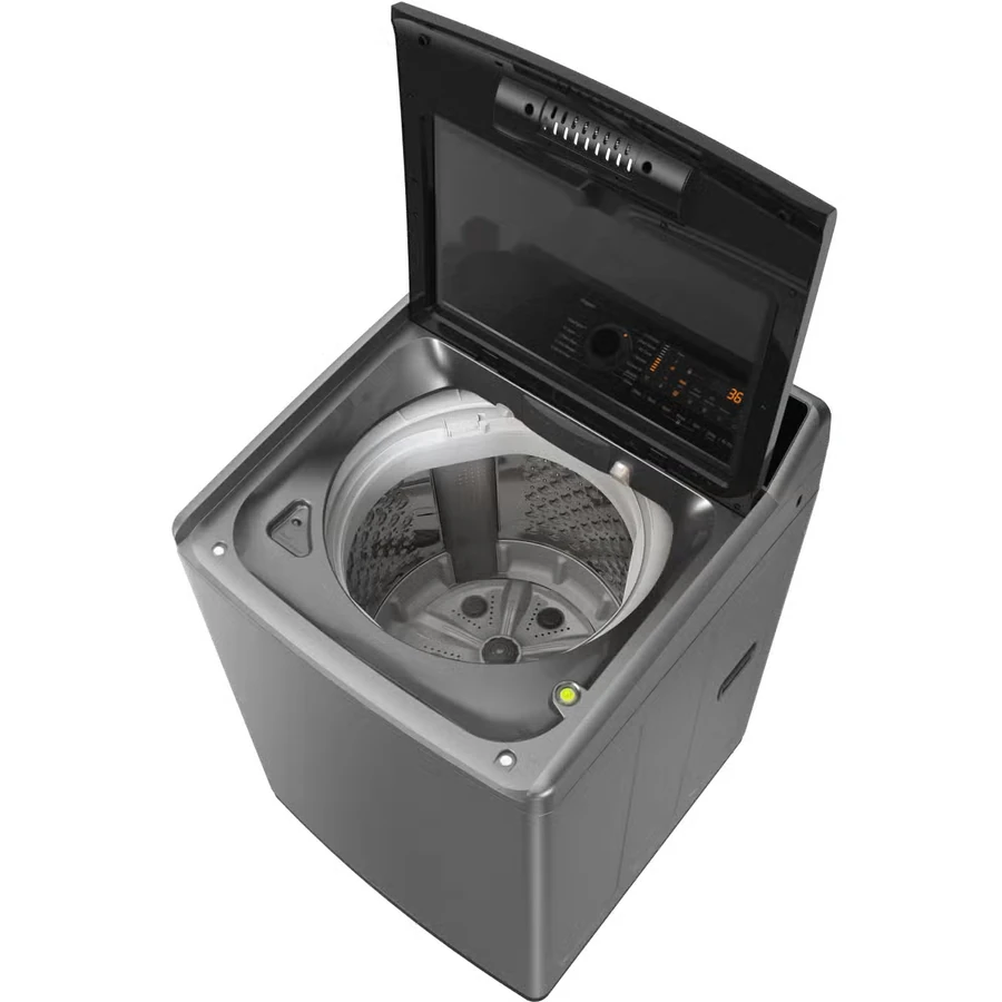 Samsung washing machine being serviced at a customer's home